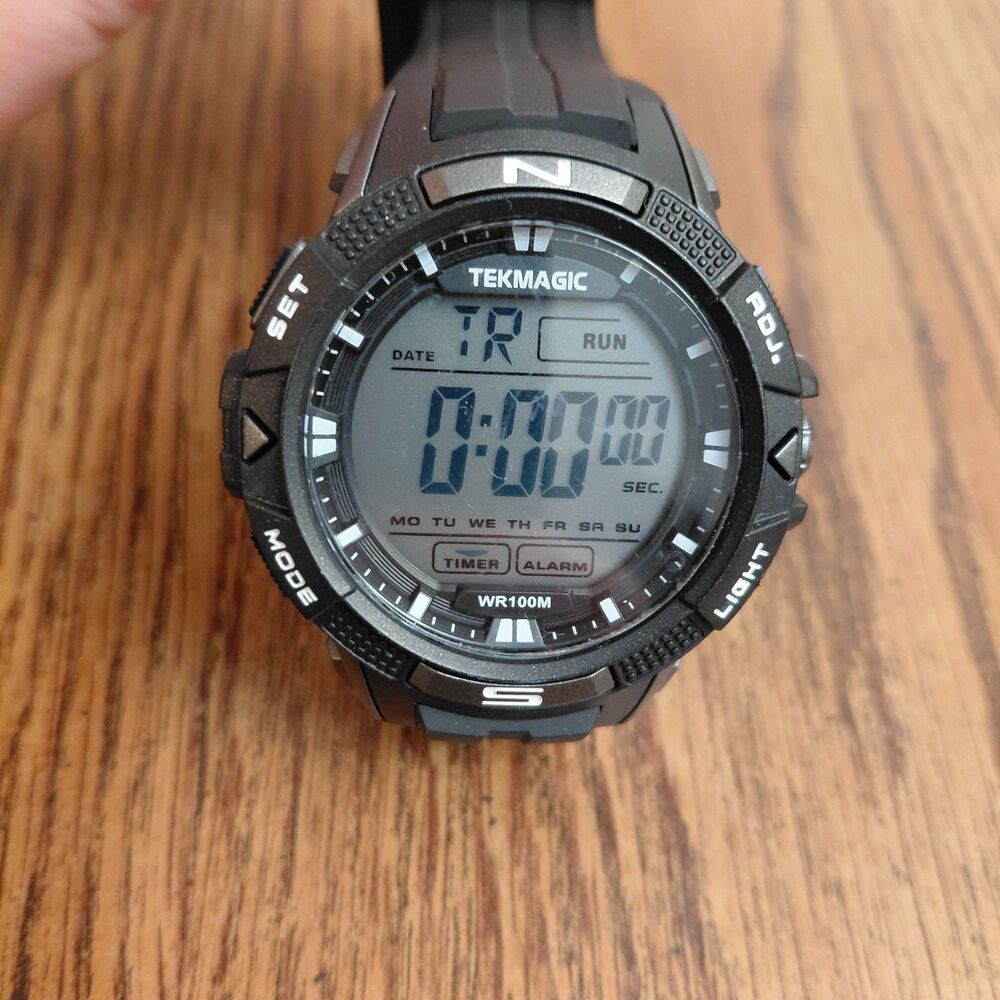 TEKMAGIC W18-W 10 ATM Diving Watch 100M For Swimming & Scuba